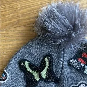 cinq a sept | Accessories | Cinq A Sept Women Wool Grey Fur  display picture 1